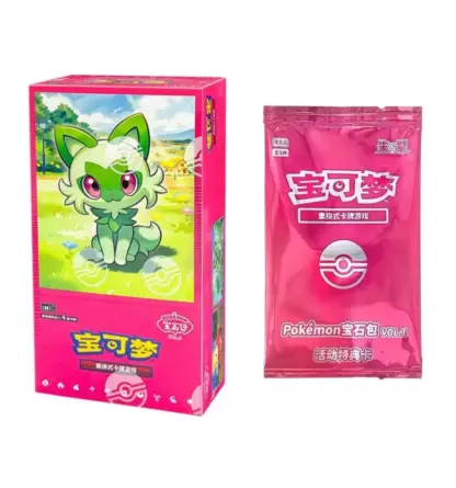 Pokémon Gem Pack Display (Chinesisch)